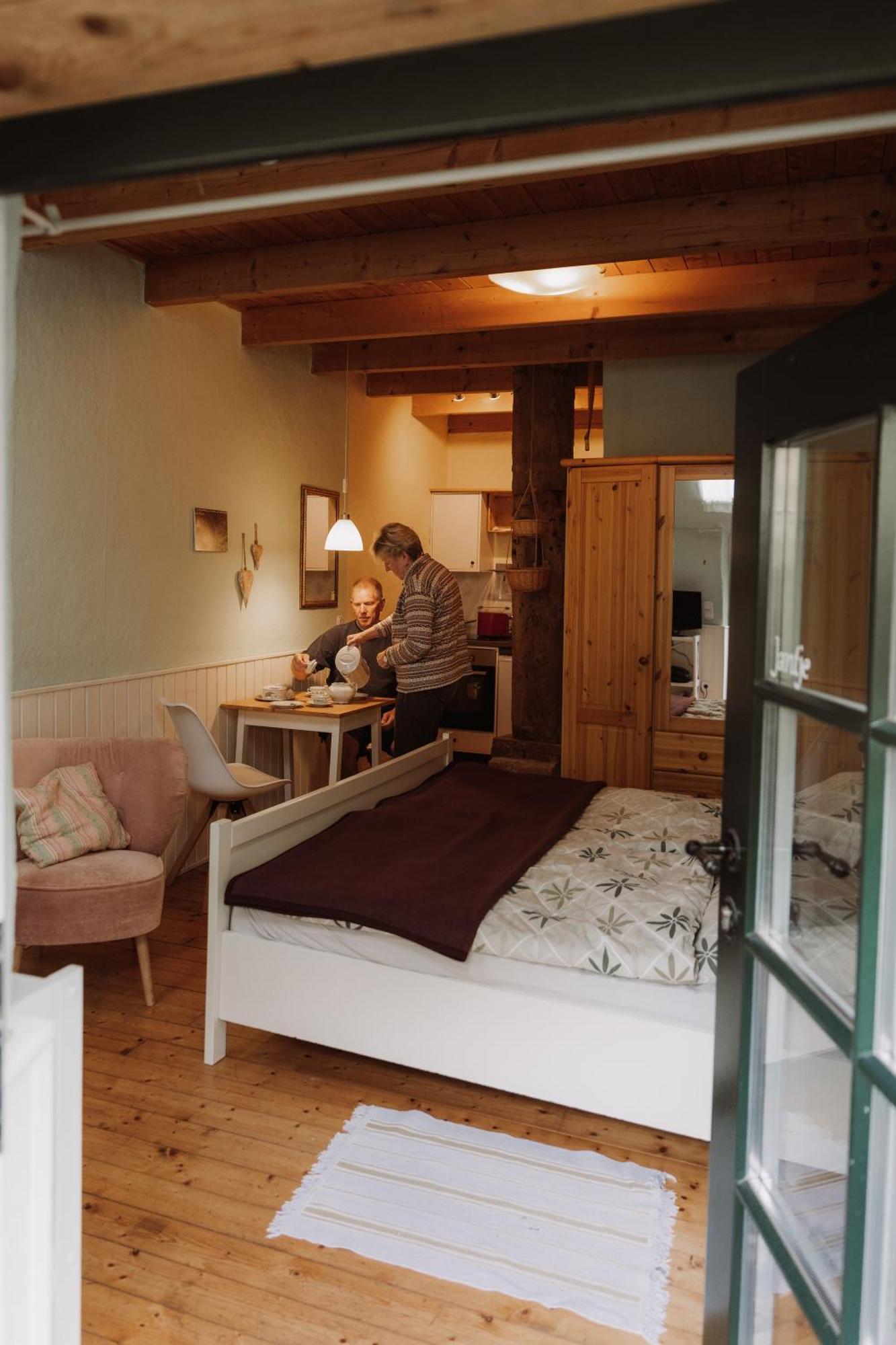 Ferienhof Spiegelhaus Krummhörn Habitación foto